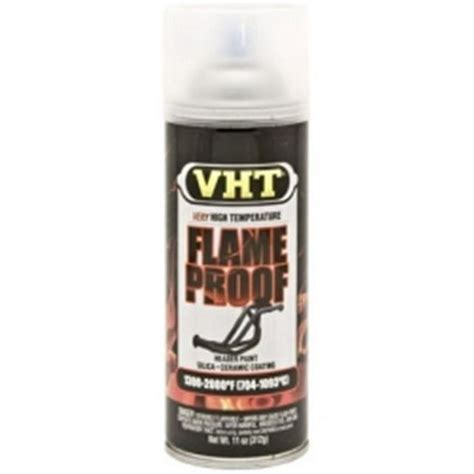Vht Sp115 Satin Clear High Temperature Flame Proof Header Paint 11 Oz