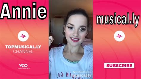 the best annie bratayley musical ly app compilation 2016 topmusical ly youtube