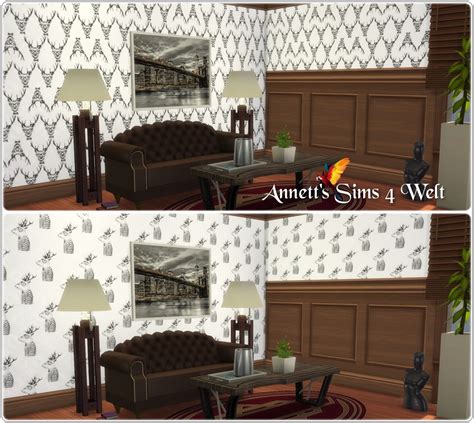 Annetts Sims 4 Welt Wallpaper Strange