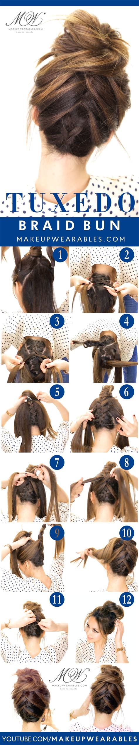 Hairstyles step by step easy. 10 Easy And Cute Hair Tutorials For Any Occassion