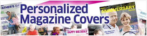 Uniquely Personalized Magazine Covers Yourcover