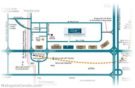 You can drag the map to move from country to country, and use the mousewheel to. Endah Promenade Commercial Centre - MalaysiaCondo.com