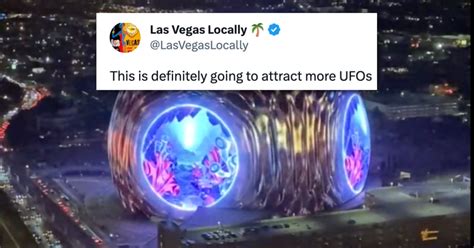A Massive LED Sphere In Las Vegas Is Being Called The Worlds Largest Video Screen And The