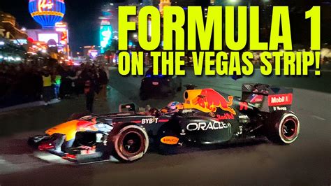 Filming A Las Vegas Formula 1 Advert On The Strip So Loud Youtube