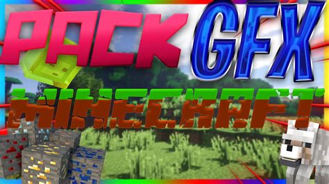 Mon Minecraft Pack Gfx Youtube