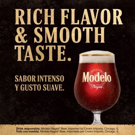 Modelo Negra Amber Lager Mexican Beer 12 Oz Frys Food Stores