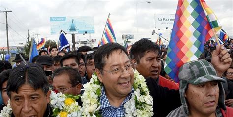 Arce llegó a Bolivia para ponerse al frente de la campaña del MAS El Litoral
