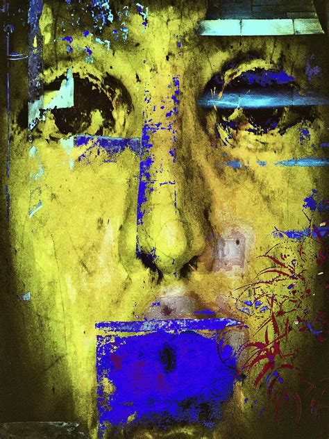 The Blue Clothed Mouth Digital Art By Gabi Hampe Fine Art America