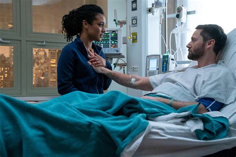 New Amsterdam Finale Ryan Eggold And Freema Agyeman On That Major