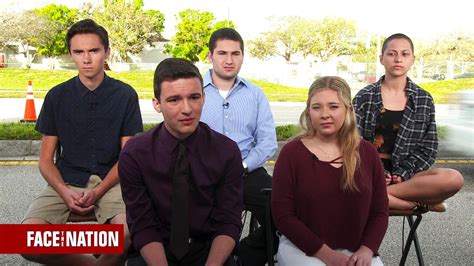 Transcript Florida School Shooting Survivors On Face The Nation Feb