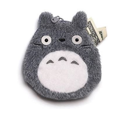 Gund Studio Ghibli My Neighbor Totoro Plush Coin Purse Grey 1881911098
