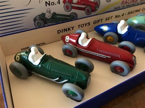 Vintage Dinky Toys Mib Grand Prix Race Car Collection T Set No