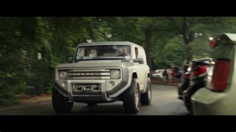 Ford Bronco Car Driven By Dwayne Johnson The Rock In Rampage 2018