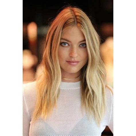 Martha Hunt Hair Hairstyle Haircut Hair Color Liked On Polyvore