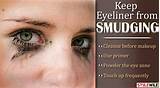 How To Keep Makeup From Smudging Under The Eyes Photos