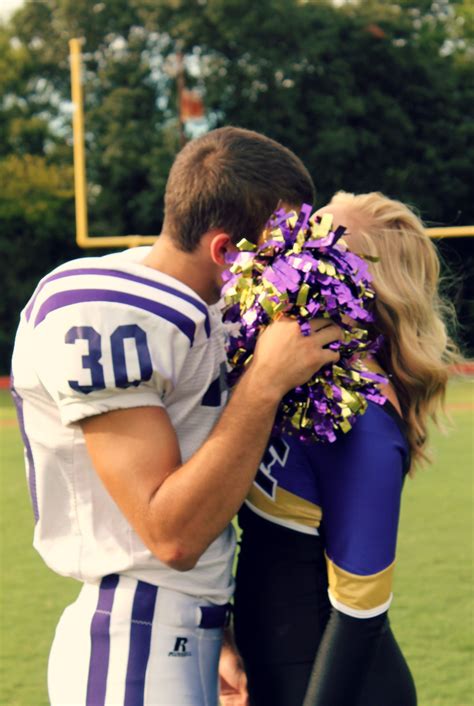 Cutest Couple Senior Picture Ever Too Bad We Go To Different Schools And Im Not A Cheerleader