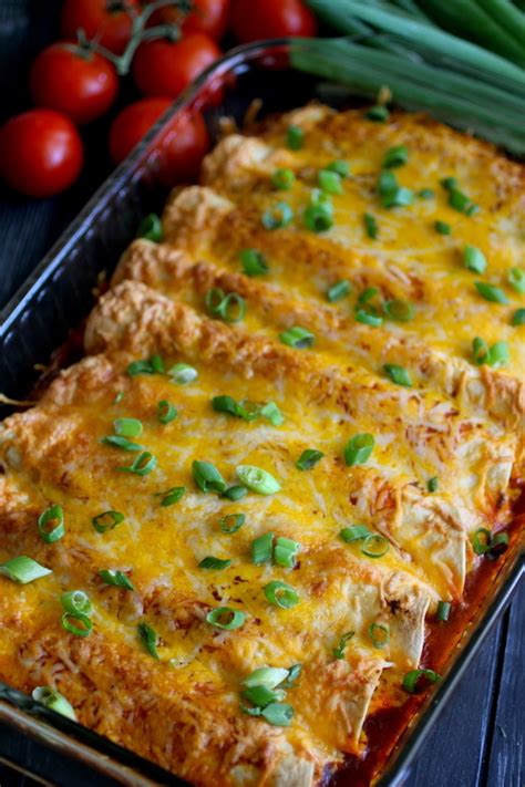 Maybe you would like to learn more about one of these? Low Carb Sour Cream Enchiladas | Dashing Dish