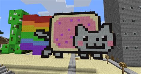 Minecraft Nyan Cat By Chaoslink1 On Deviantart