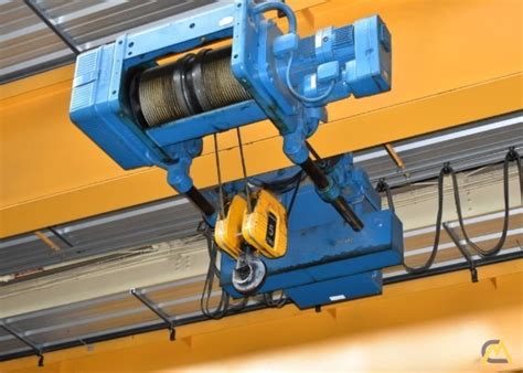 Demag 5 Ton Overhead Crane For Sale Auction Hoists And Material