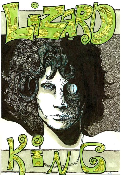 Jim Morrison Lizard King By Stilltsinc On Deviantart