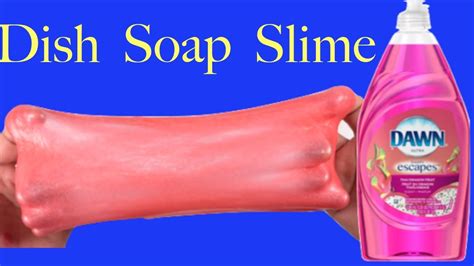 Diy How To Make Slime With Dish Soap Easy Slime Without Baking Soda