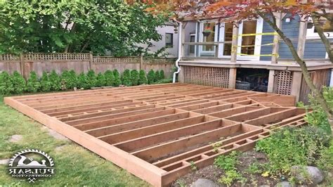 Ground Level Deck Plans How To Level Ground Decks Backyard Outdoor