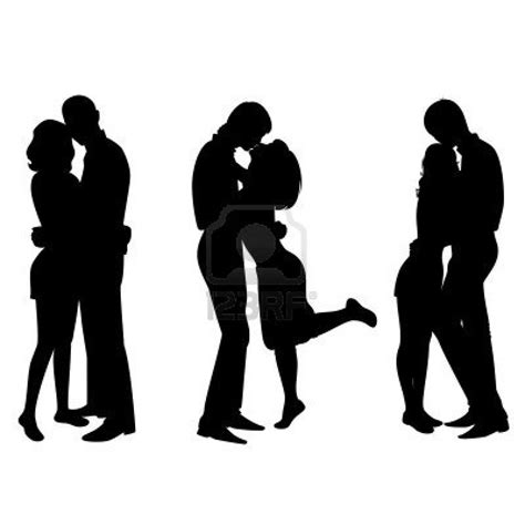 silhouette of lovers | Silhouette, Human silhouette, Photo