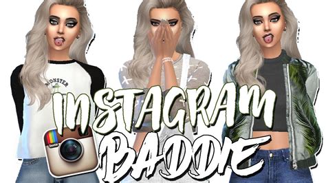 The Sims 4 Cas Instagram Baddie Youtube