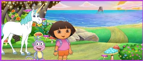 Dora The Explorer The Unicorn Adventure Kids Part 2 Youtube