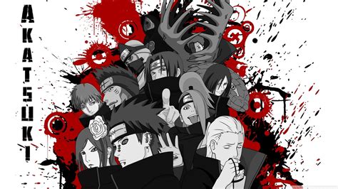 Anime Desktop Wallpaper 4k Naruto Akatsuki Naruto 4k Anime Wallpaper