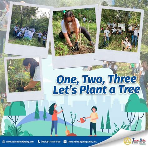Tree Planting Activity Trans Asia Shipping Lines Inc