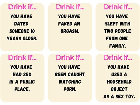 Drinking Card Games Adult Drinking Games Pdf Drink If Etsy Uk