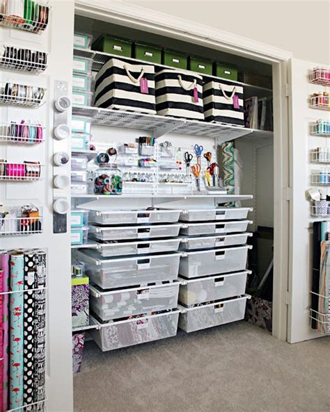 I have one in my craft room but it doesn't look anything like this one. 15 Creative Craft Room Organization Ideas