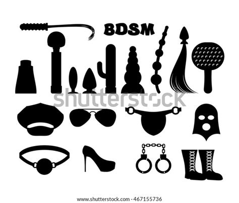 Fetish Sign Sex Icons For Bdsm Sextoys For Xxx Knut And Gag Leather