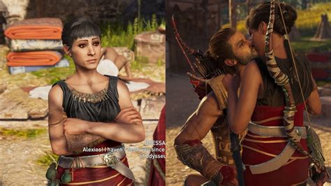 Assassin S Creed Odyssey Odessa Romance Alexios Youtube