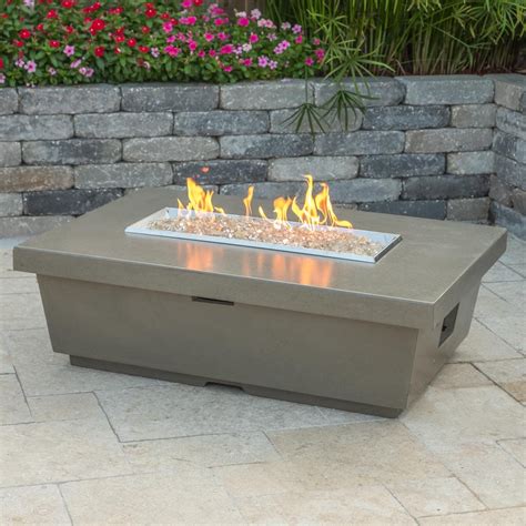 American Fyre Designs Contempo 52-Inch Rectangular Propane Gas Fire