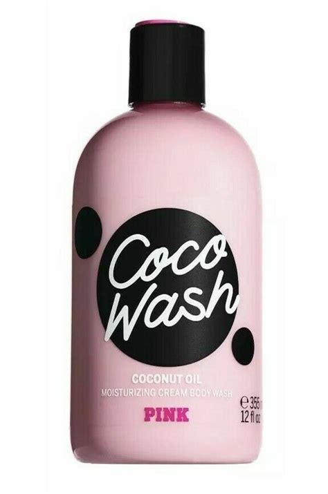 Victorias Secret Pink Coco Wash Coconut Oil Moisturizing Cream Body