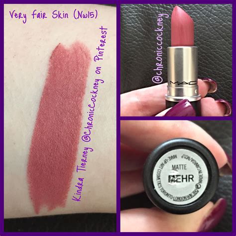 Mac Matte Lipstick In Mehr Swatched On My Very Fair Skin Hot Sex Picture