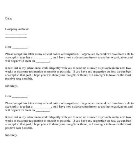 Check spelling or type a new query. Basic Resignation Letter Template - 17+ Free Word, PDF Documents Download! | Free & Premium ...
