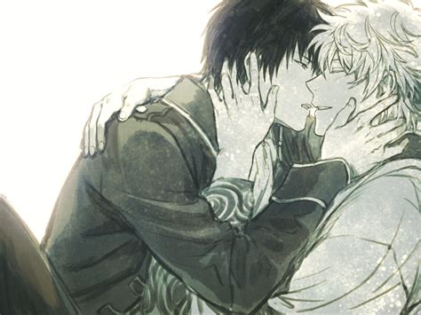 Sakata Gintoki And Hijikata Toushirou Gintama Drawn By Tkr