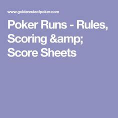 Yahtzee is a type of game using dice. poker run score sheet - Google Search | games | Poker run, Poker, Poker games