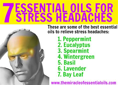 7 Essential Oils For Stress Headaches And 2 Effective Diy Blends The