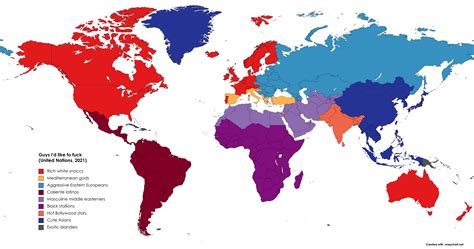 I'm feeling horny and this is a map of all the boys I'd like to fuck