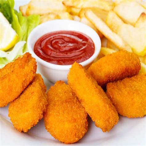 Fresh bread crumbs, boneless, skinless chicken breast halves and 2 more. Chicken Nuggets Recipe: How to Make Chicken Nuggets