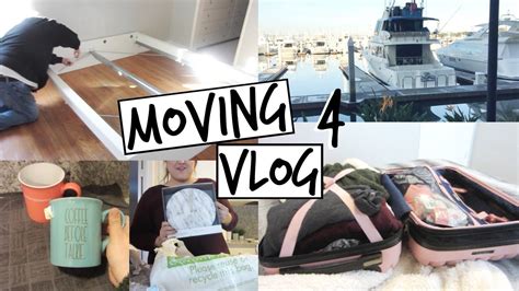 Moving Vlog 4 Moving Furniture First Night San Diego Youtube