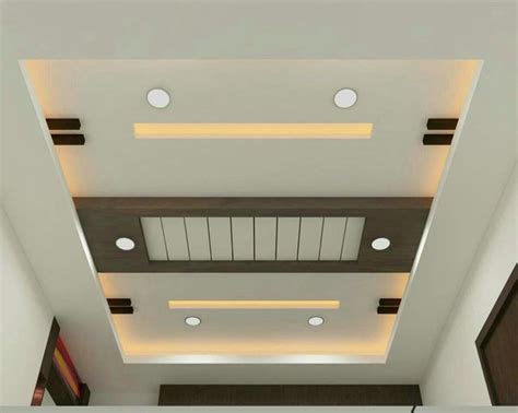 Simple modern ceiling designs for living room false ceiling. Foto Plafon Ruang Tamu | fab | Simple false ceiling design ...