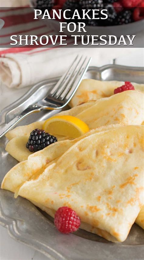 Pancakes For Shrove Tuesday Culinary Ginger