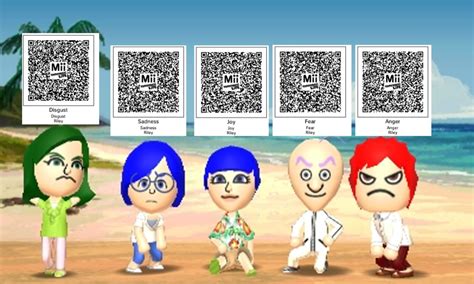 Tomodachi Life Inside Out QR Codes By Ultraboldore On DeviantArt Coding Pokemon Qr Codes