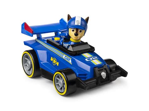 Paw Patrol Ready Race Rescue Chases Race And Go Deluxe Vehicle With