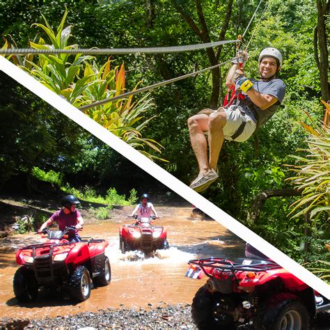 Barva, san jose & central valley. ATV/ Canopy Combo - Barefoot Vacation Villas